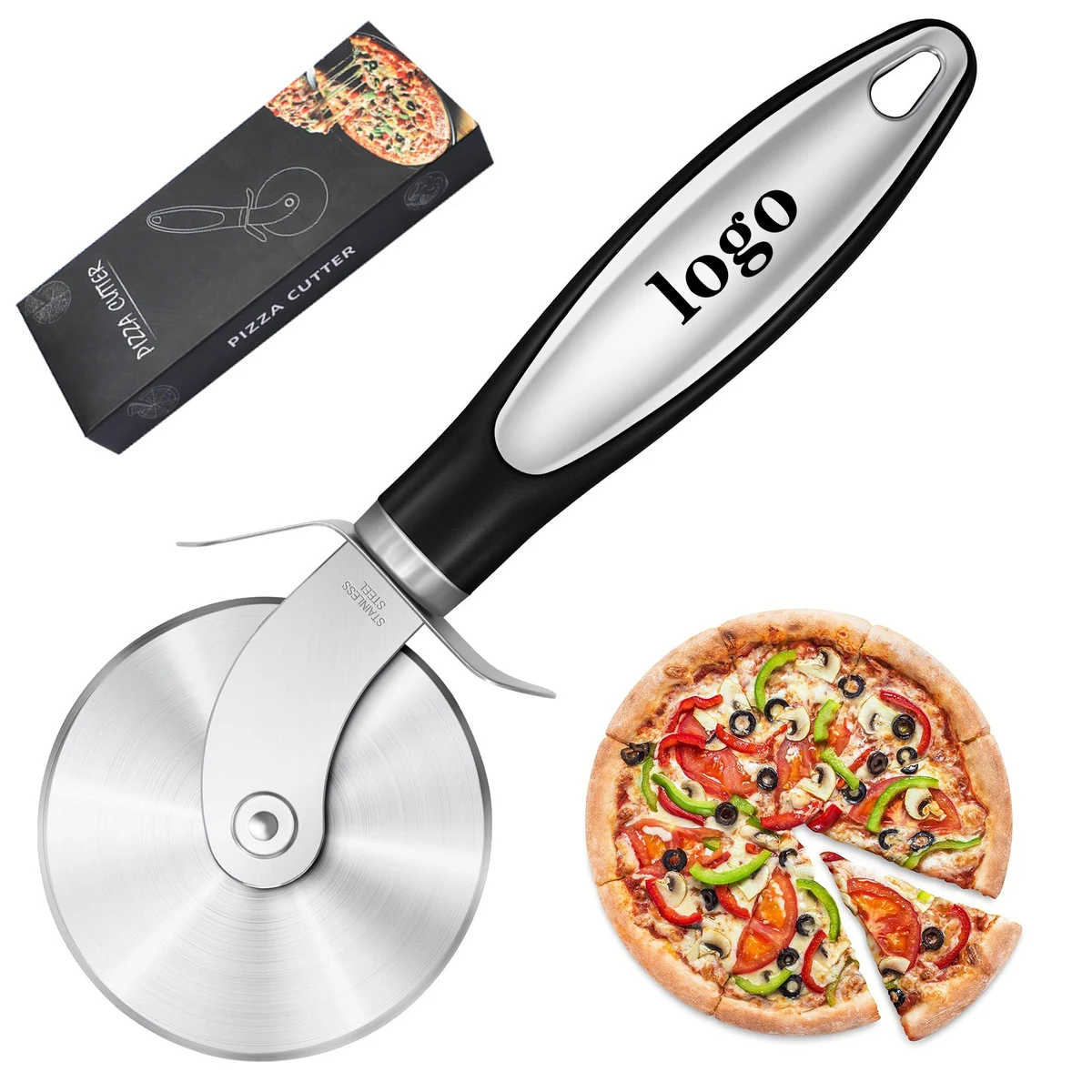 Premium Super Sharp Pizza Cutter 1