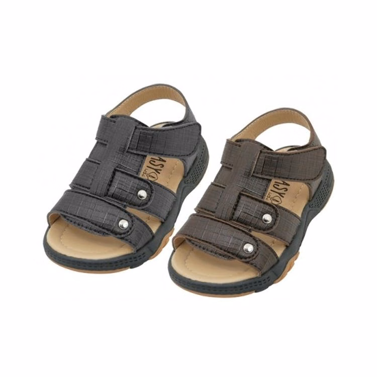 Boys' Open-Toe Sandals - 2 Colors Sizes 5-10 Age 1-3 Years