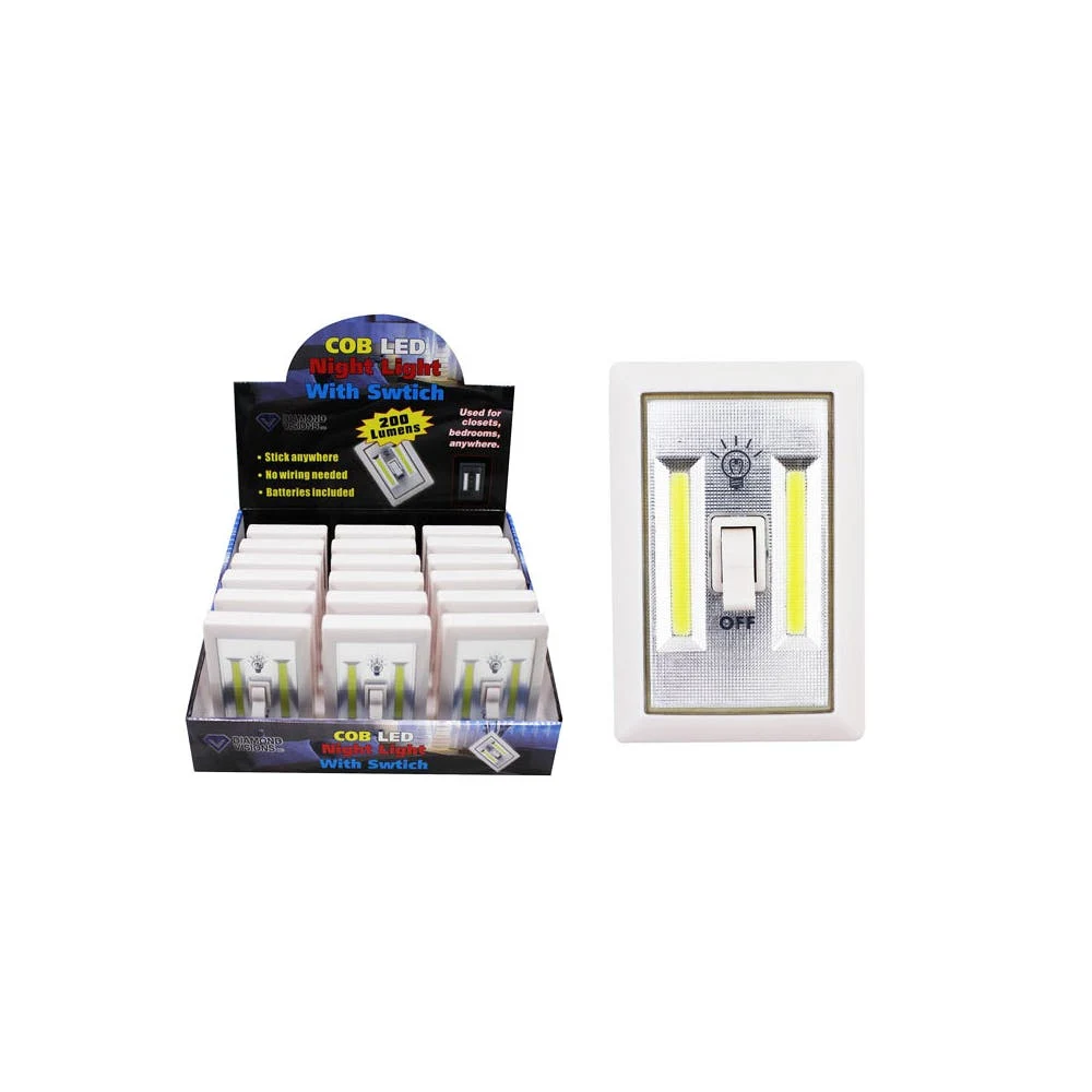 COB LED Night Lights with Switch Assorted 1