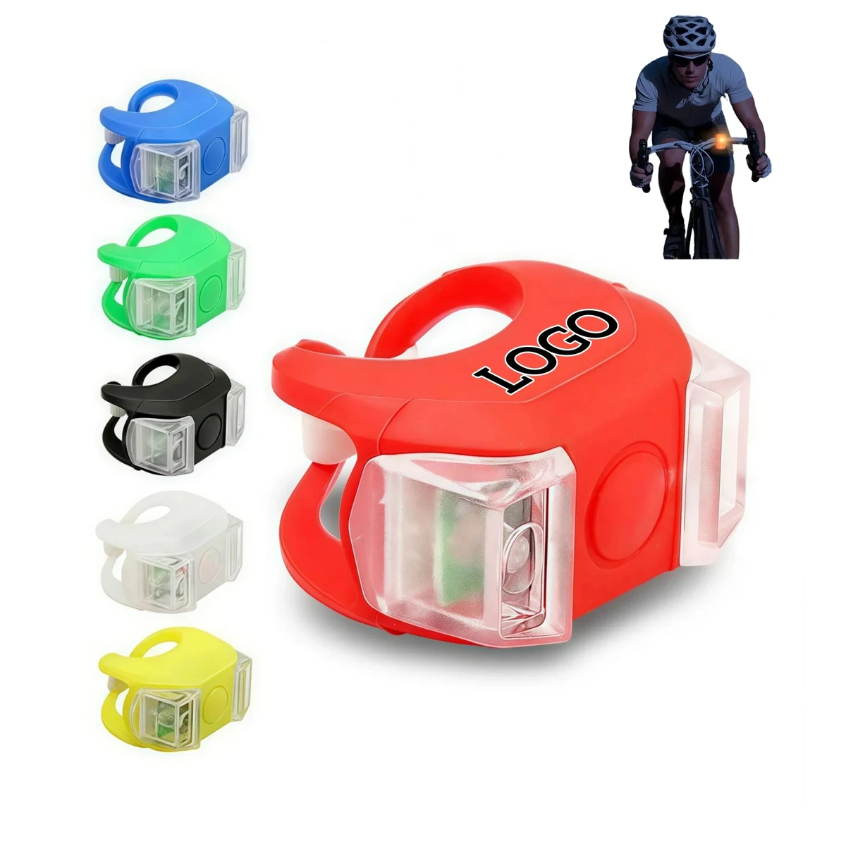 Frog-Eyed Waterproof Bike LED Light 1