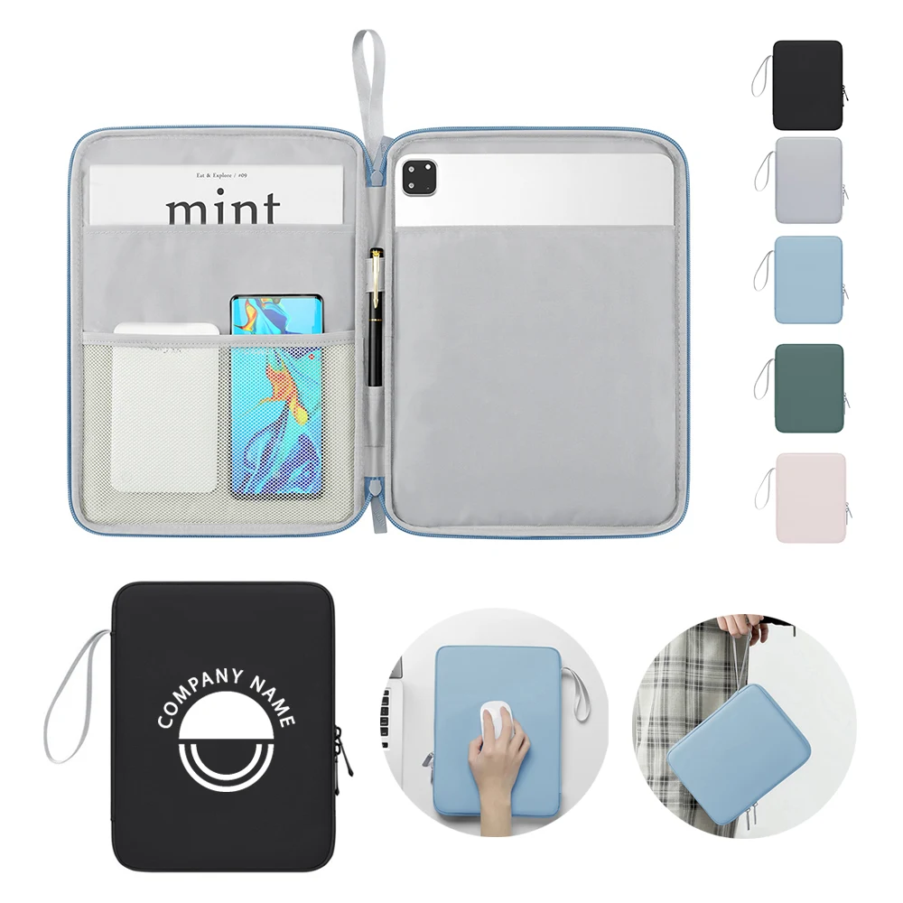 PU Leather Shockproof Tablet Sleeve Case with Mouse Pad Function 1