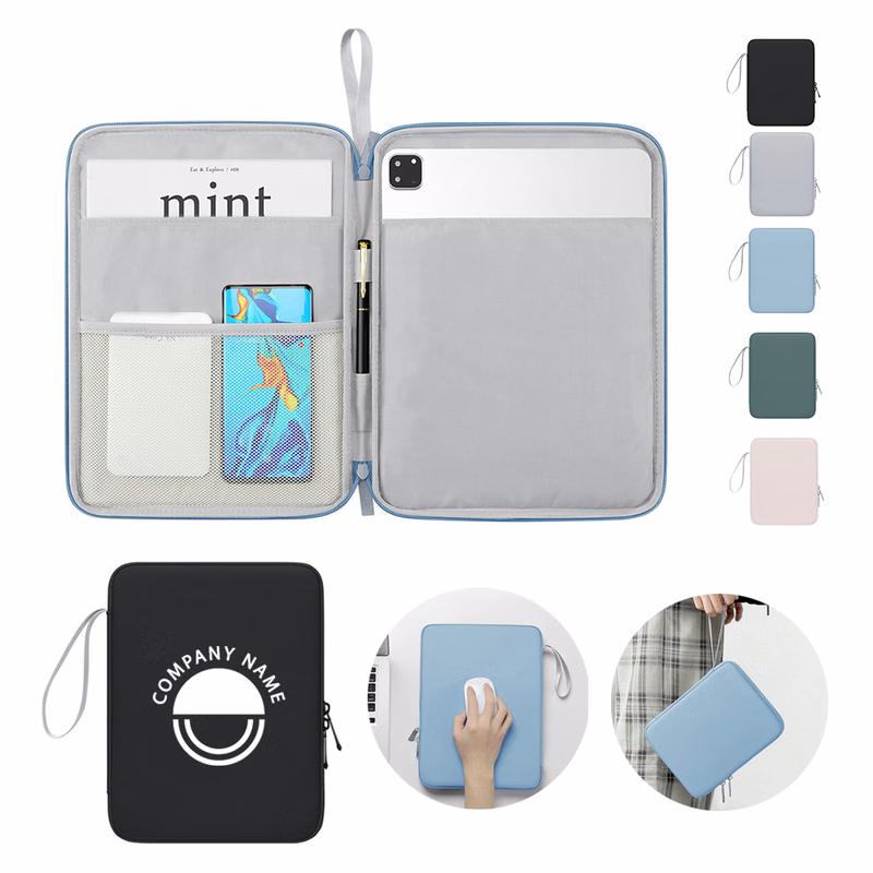 PU Leather Shockproof Tablet Sleeve Case with Mouse Pad Function