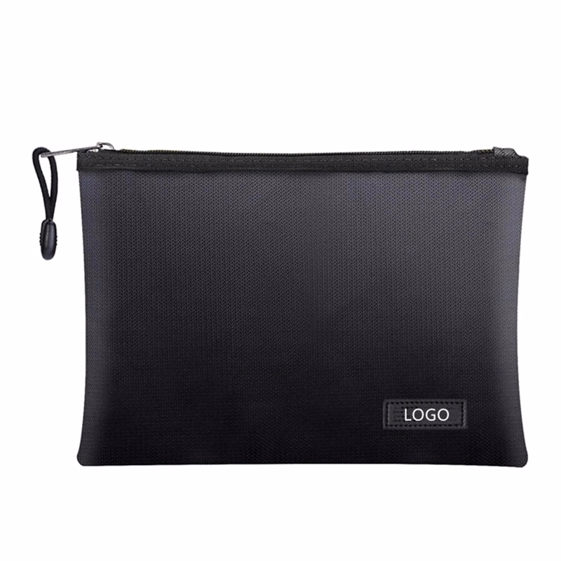 Fireproof Document Bags Safe Storage Pouch With Zipper