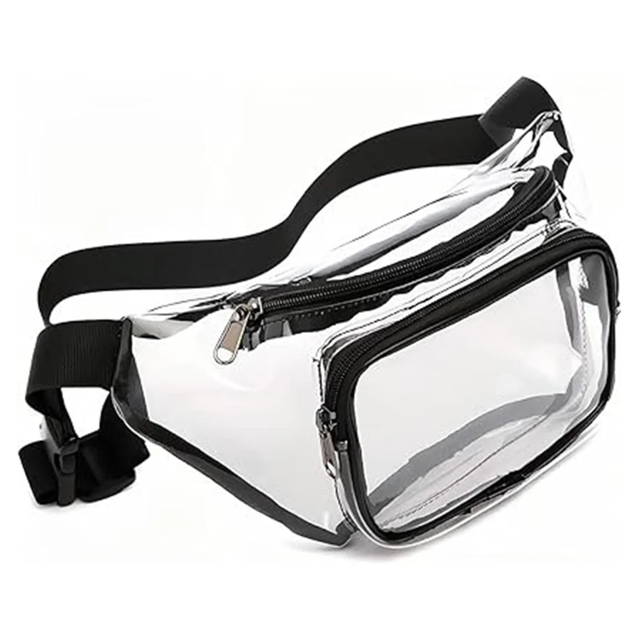 Rush - Transparent Fanny Pack - Zipper Pockets 1
