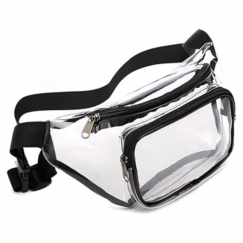 Rush - Transparent Fanny Pack - Zipper Pockets
