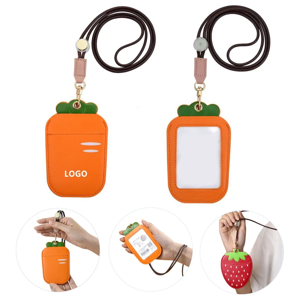 Cartoon Fruit Card Holder 1