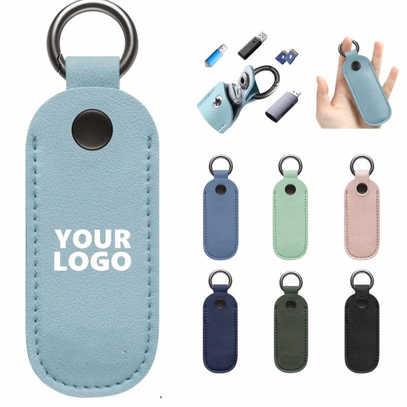 Leather USB Storage Protective Case