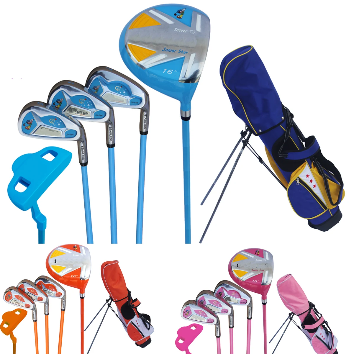 Profile Complete Junior Golf Set/Golf Bag 1
