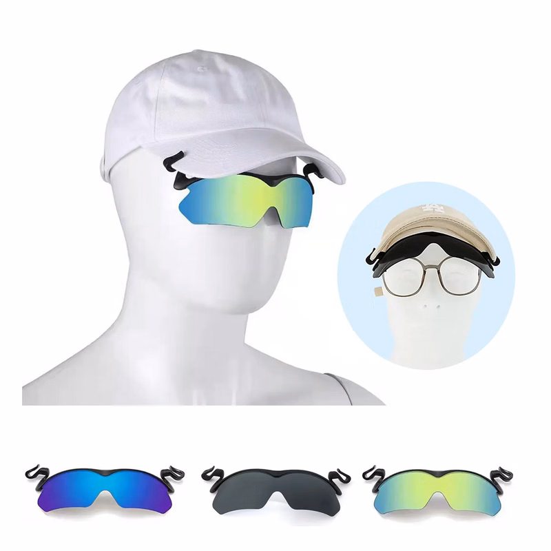 360 Degrees Rotatable Polarized Unisex Clip-on Sunglasses