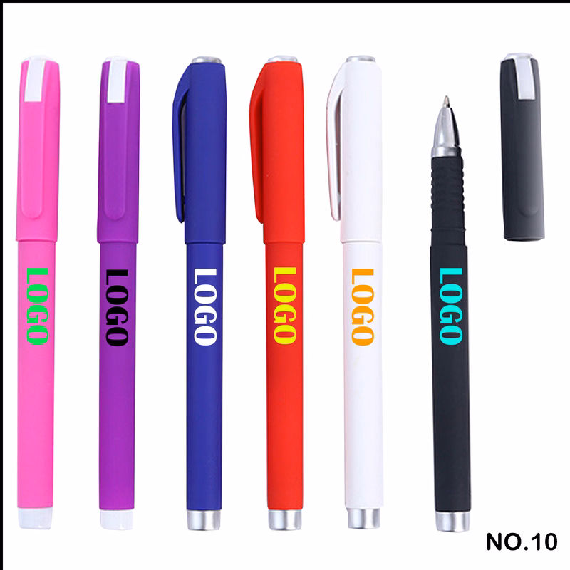 Colored skin-friendly gel pen