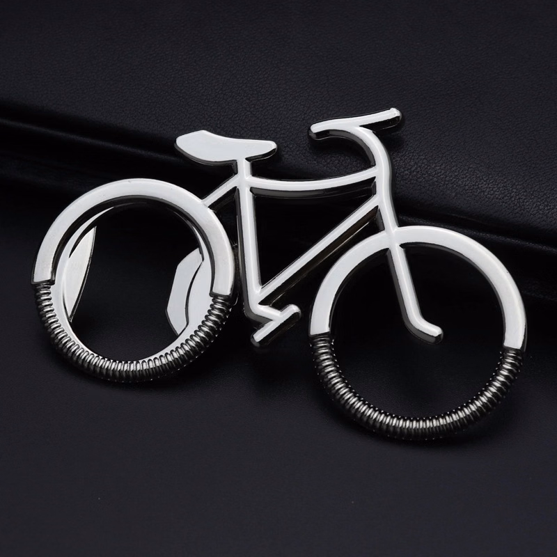 Bike bottle opener