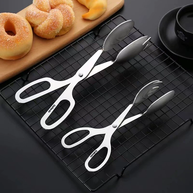 Salad Holder/Stainless Steel Flatware Bakery Clip 1