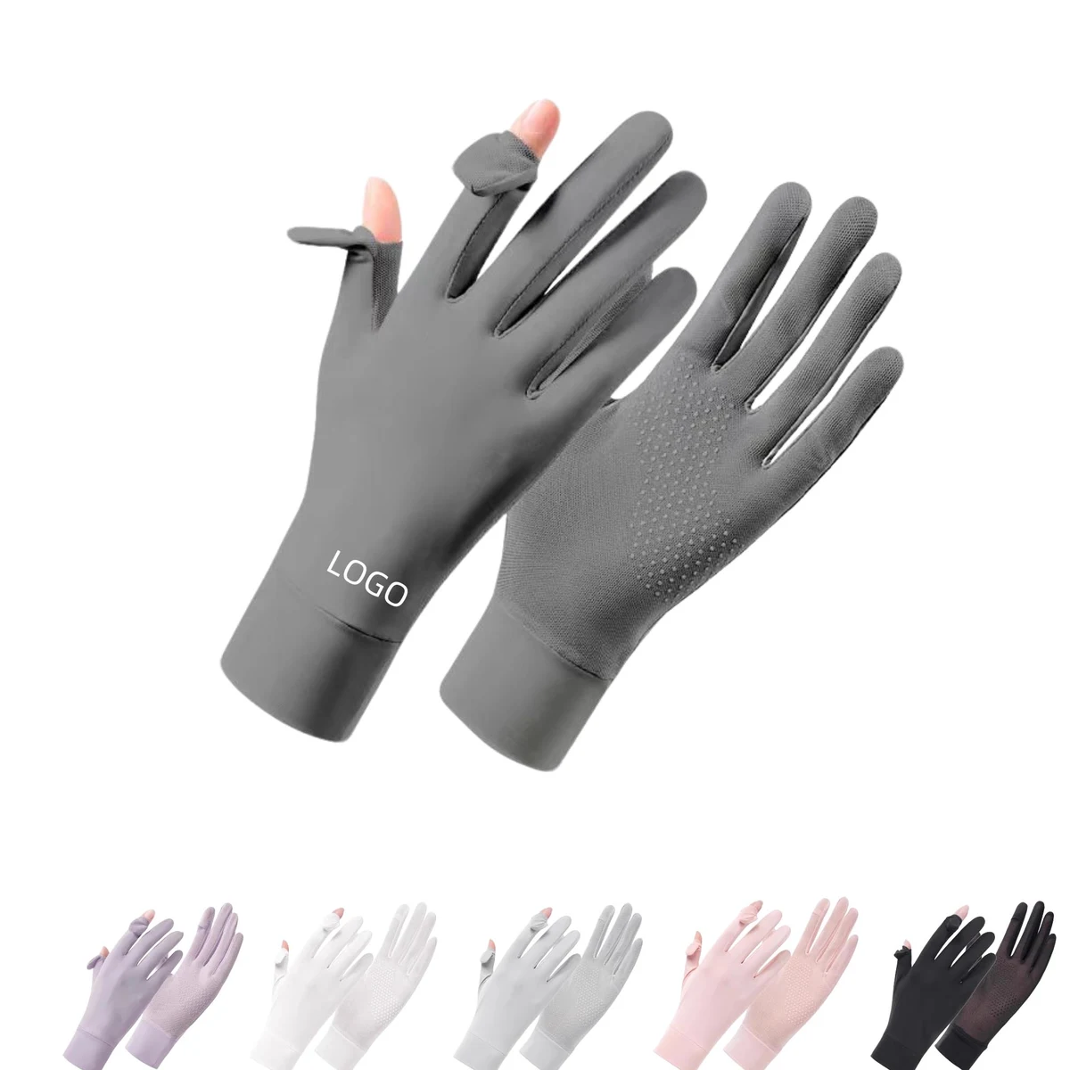 MOQ 10 UV-blocking gloves with touchscreen tips 1