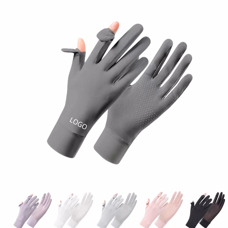 MOQ 10 UV-blocking gloves with touchscreen tips