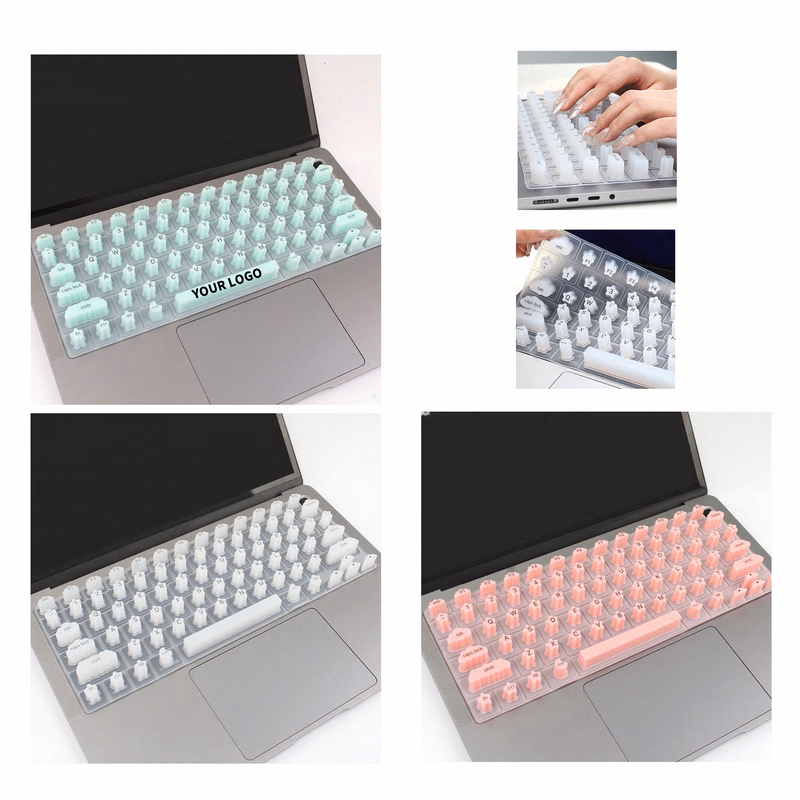 Silicone Keyboard Cover For Manicure Care 11.1" Length X 4" Width