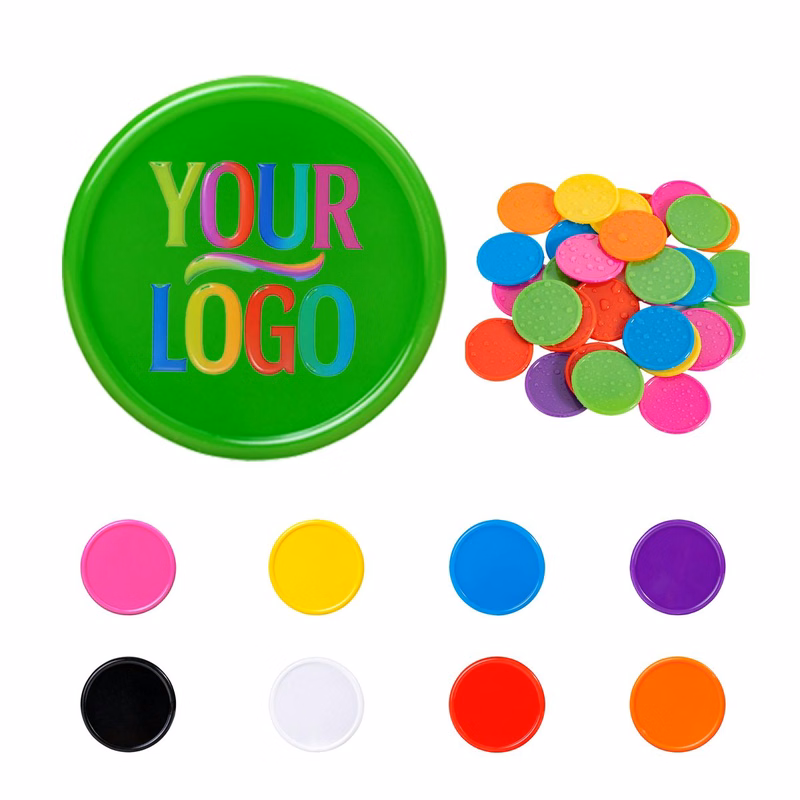 Custom Colorful Plastic Event Game Bargain Tokens