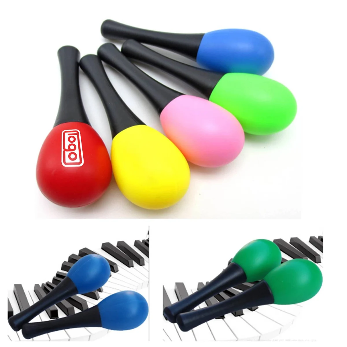 Plastic Toy Sand Hammer 1