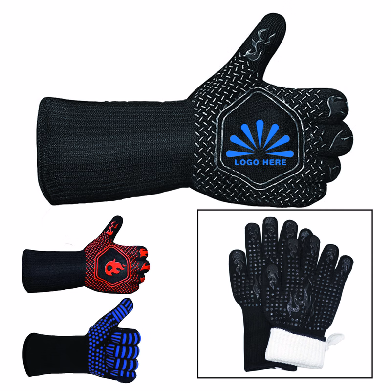 Durable Heat Resistant BBQ Gloves