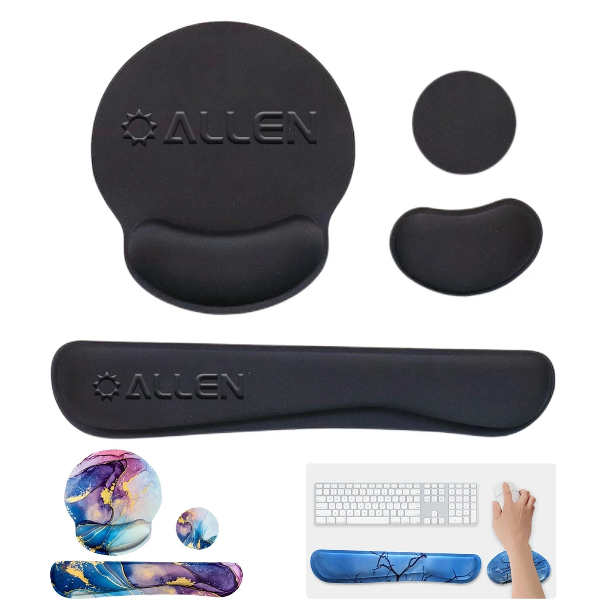 Custom Mouse Pad With Wrist Rest 1
