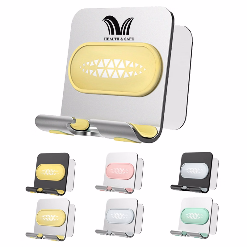 Bathroom Bedside Multifunctional Wall Phone Holder