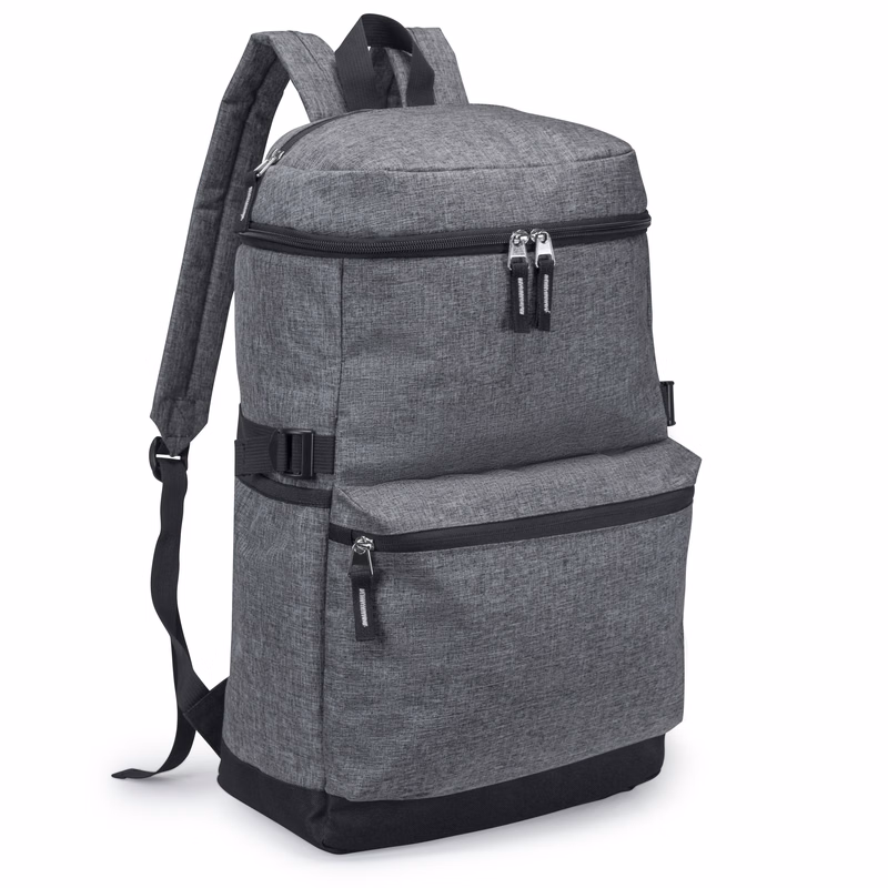 Heathered Computer Backpack W/Padded Back Panel