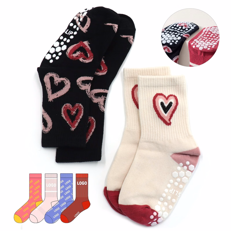 Winter Non-Slip Mid-Calf Kids Socks