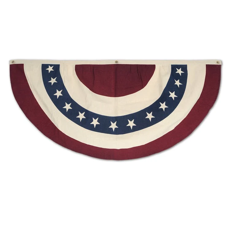 Americana Fabric Buntings - 4' 1