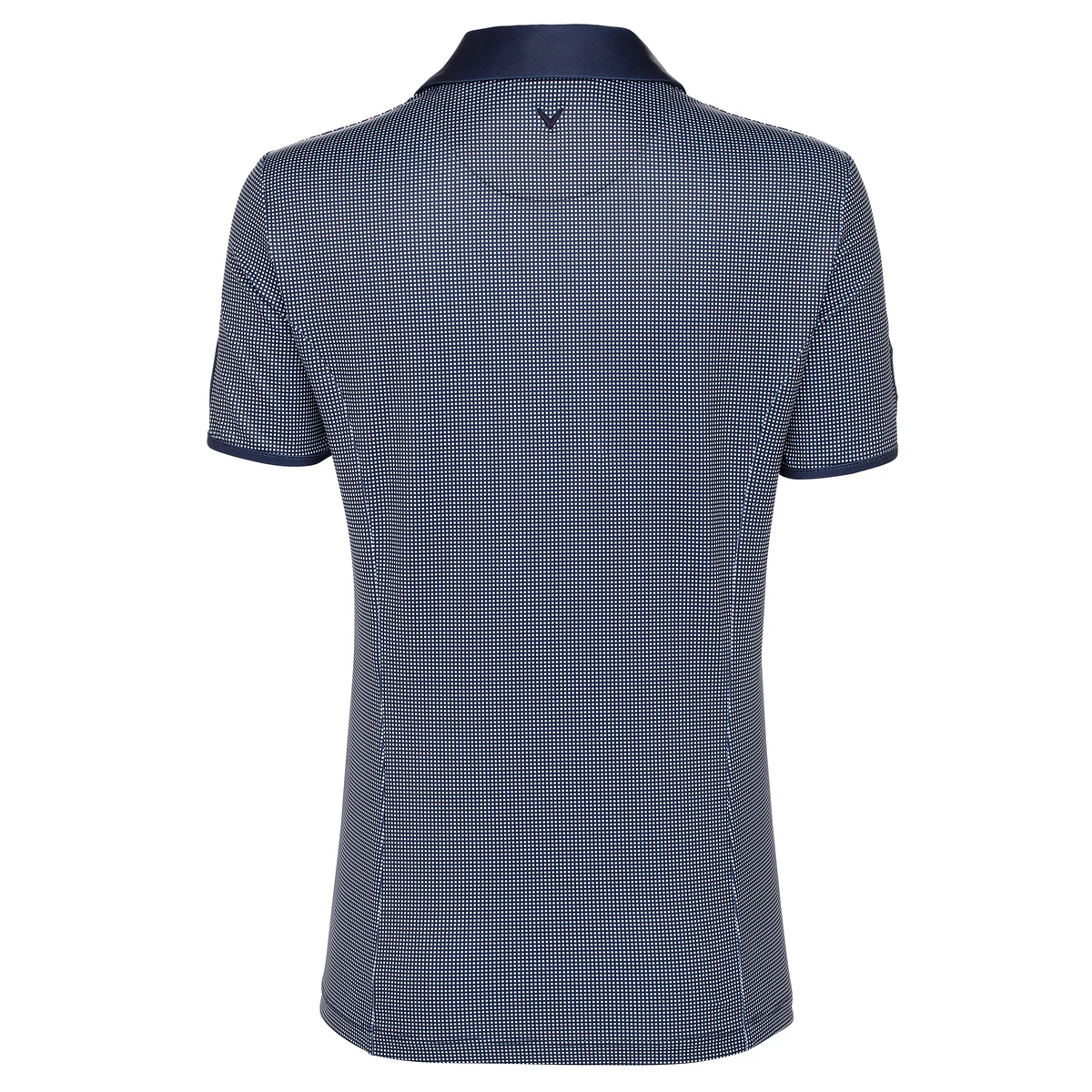 Gingham Short Sleeve Golf Polo Shirt 1