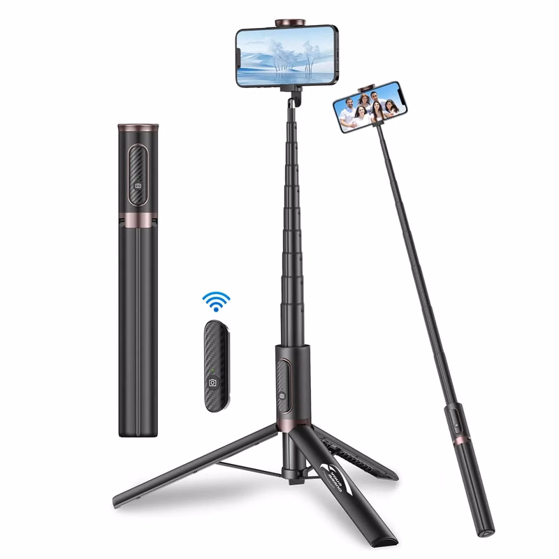 67" Cell Phone Selfie Stick Tripod