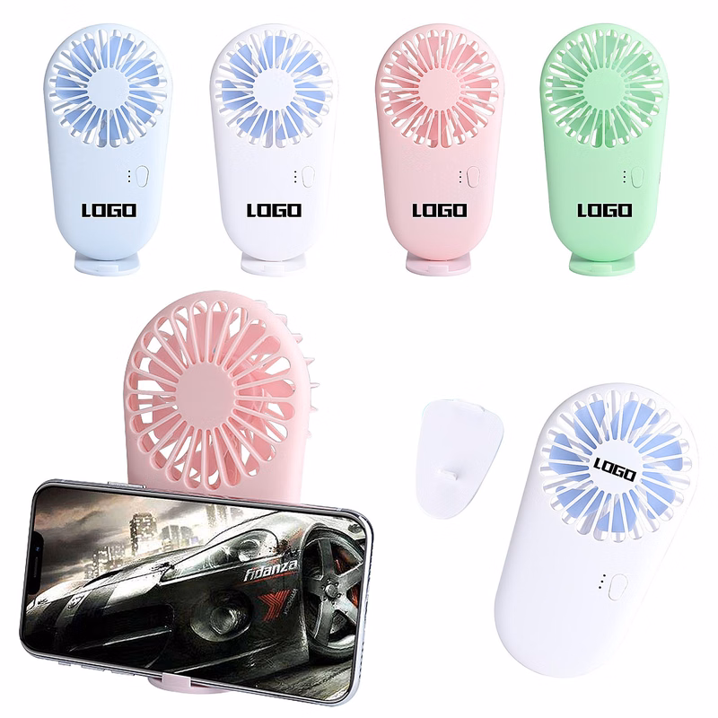 Rechargeable Handheld Portable Fan With Bracket