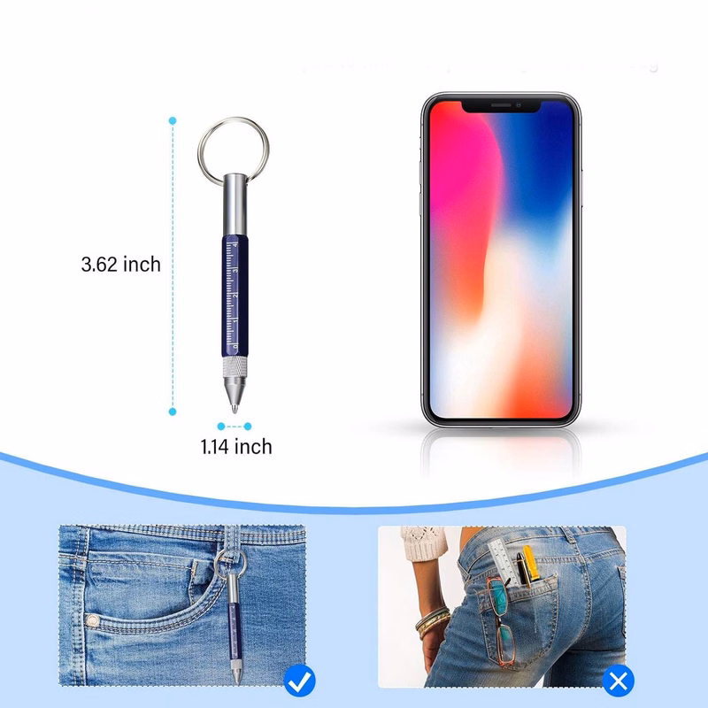 6-in-1 Multifunction Tool Pen