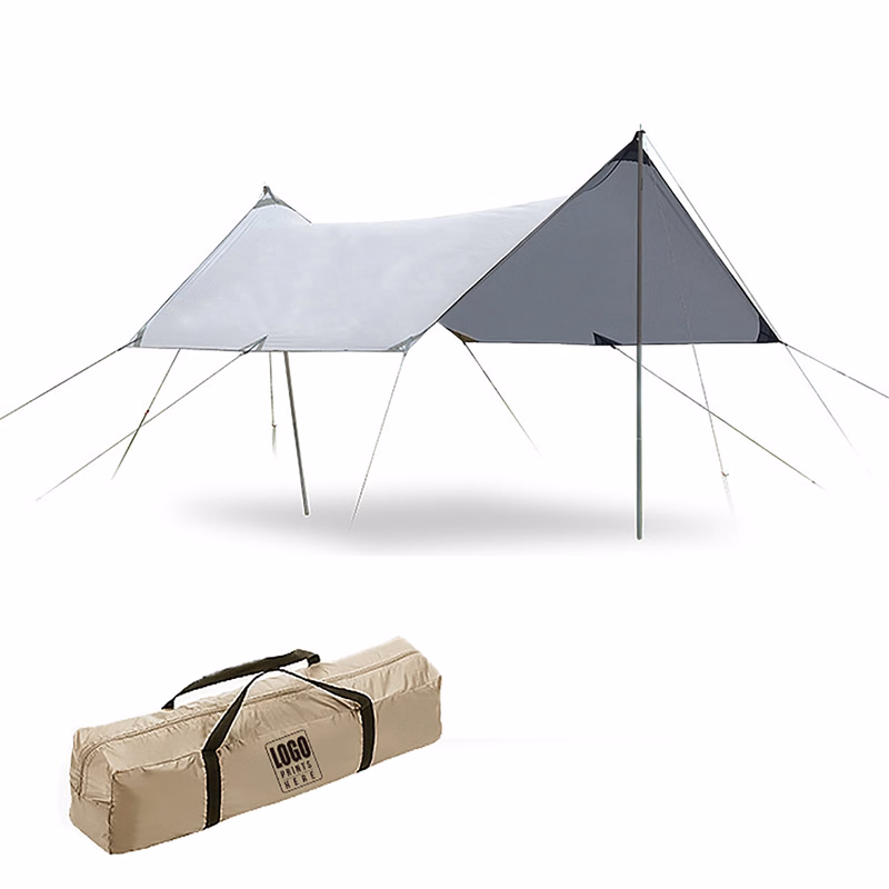 Outdoor Shade Canopy Light Weight Silver Coating