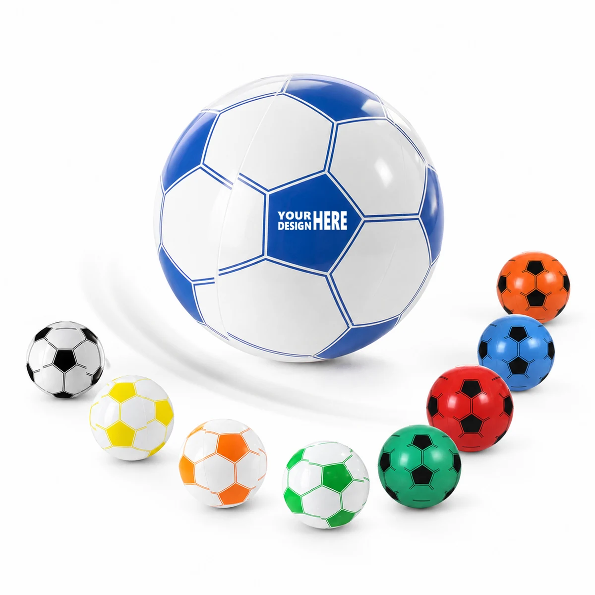 Printed Inflatable Soccer Ball 1