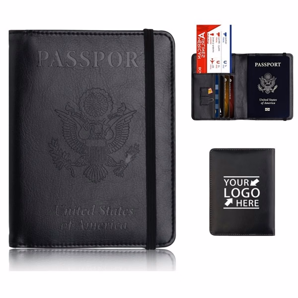 PU Leather Passport Holder Cover