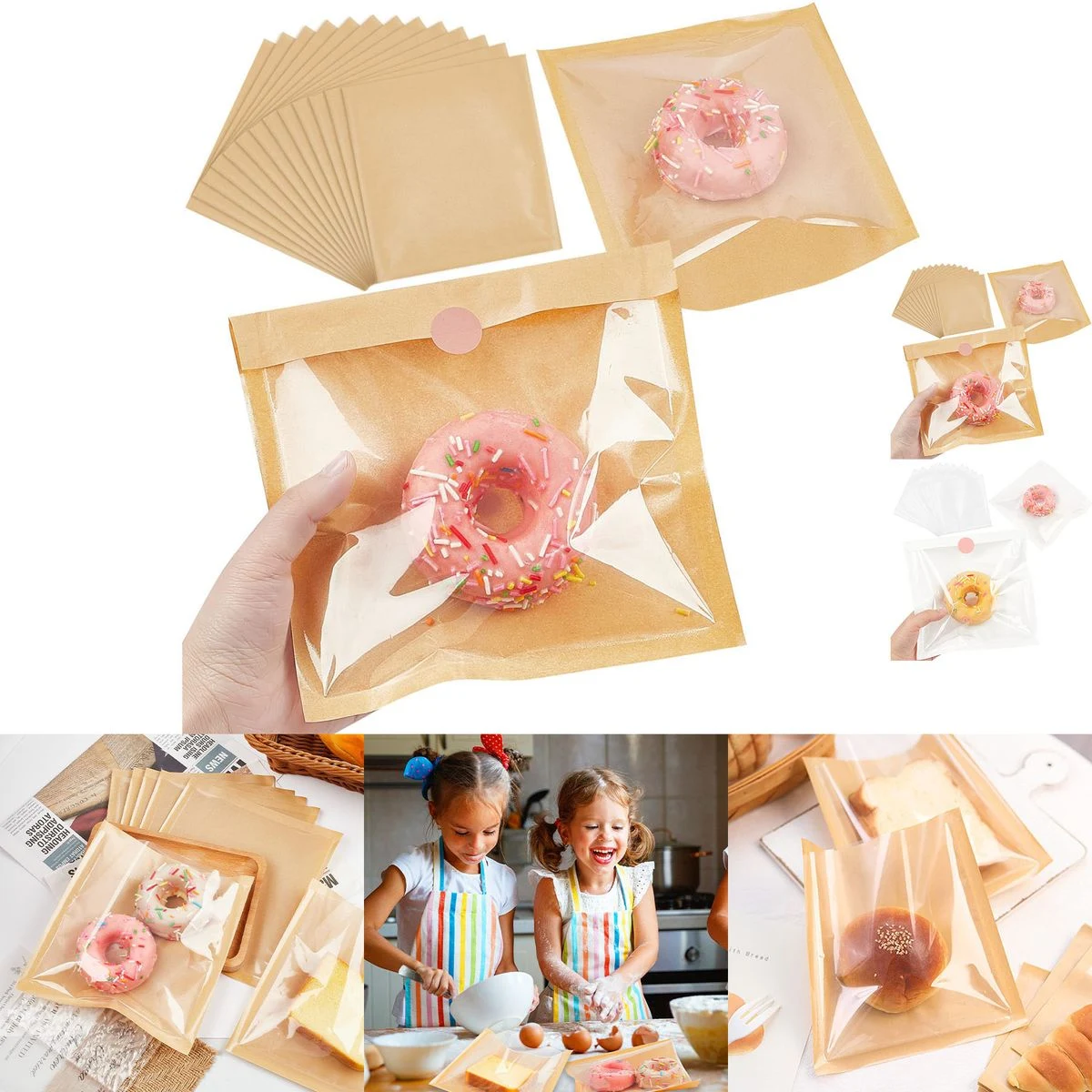 Heat-Sealable Bakery Bags 1