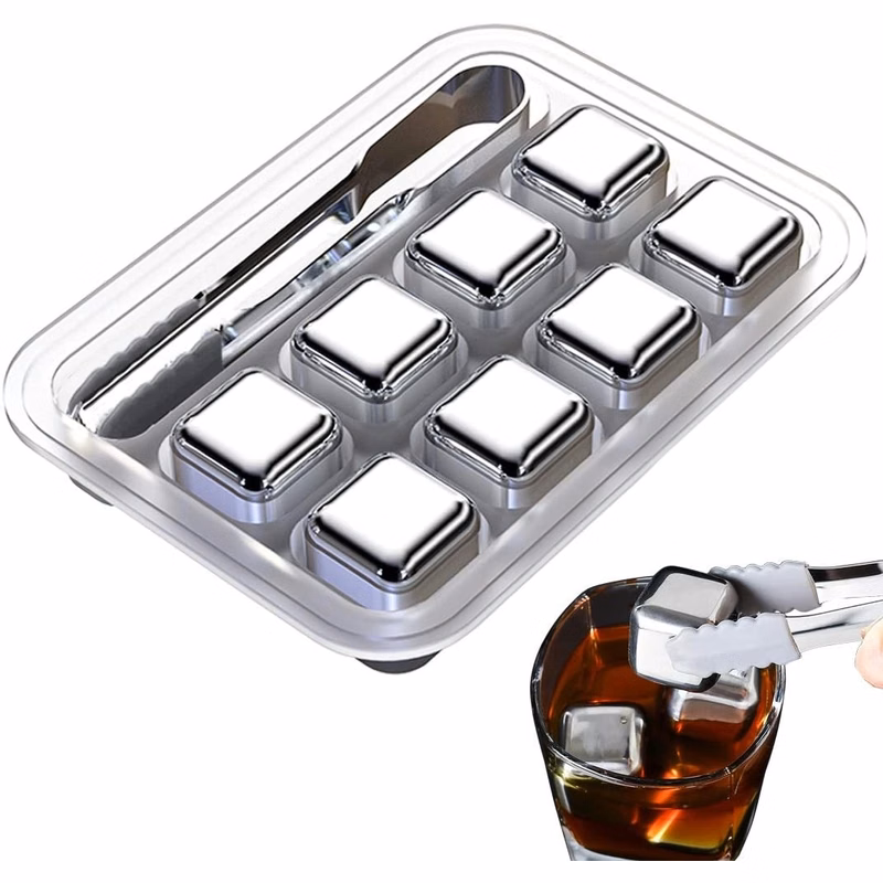 304 Stainless Steel Ice Cube Metal Gift