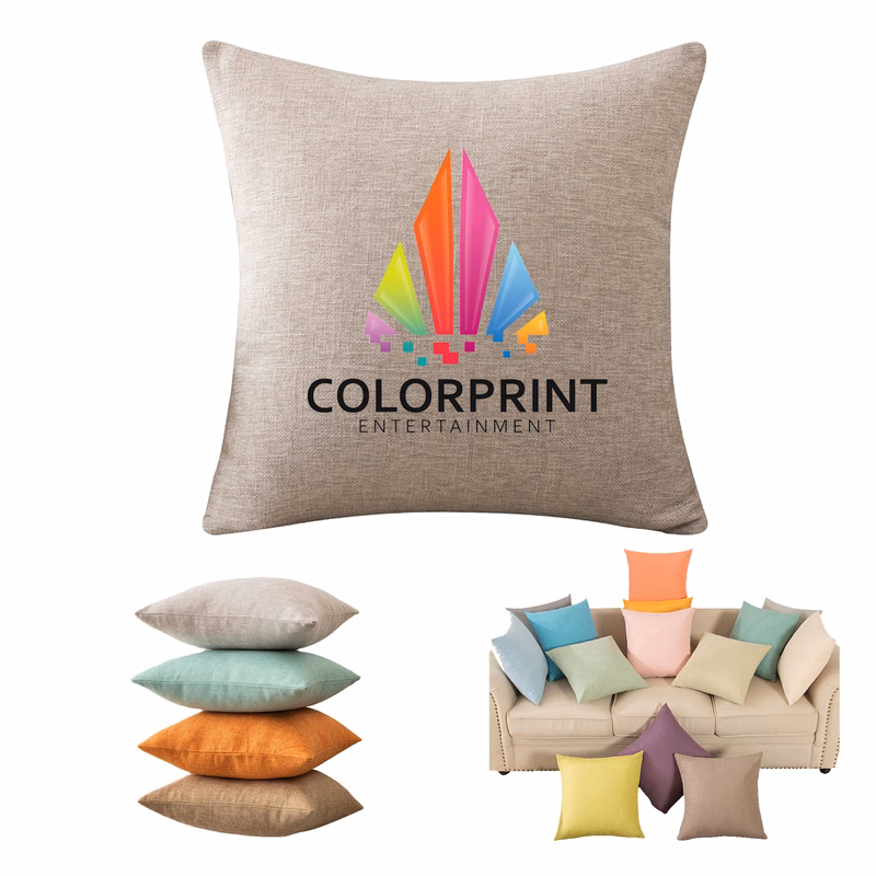 Full Color High-quality Linen Pillow Cover