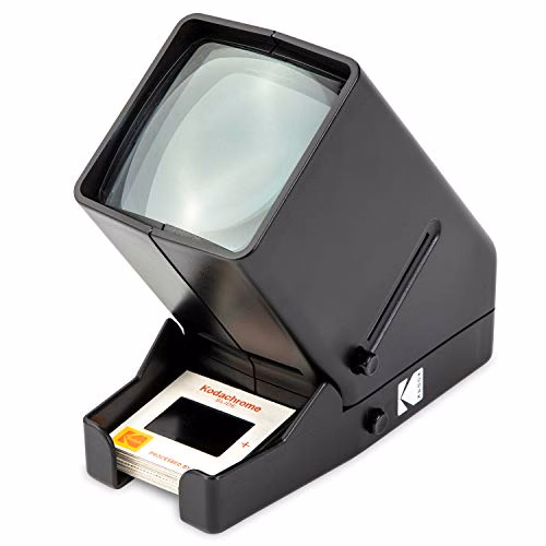 KODAK 35mm Slide and Film Viewer - Battery Operation, 3X Magnification, LED Lighted Viewing - for...