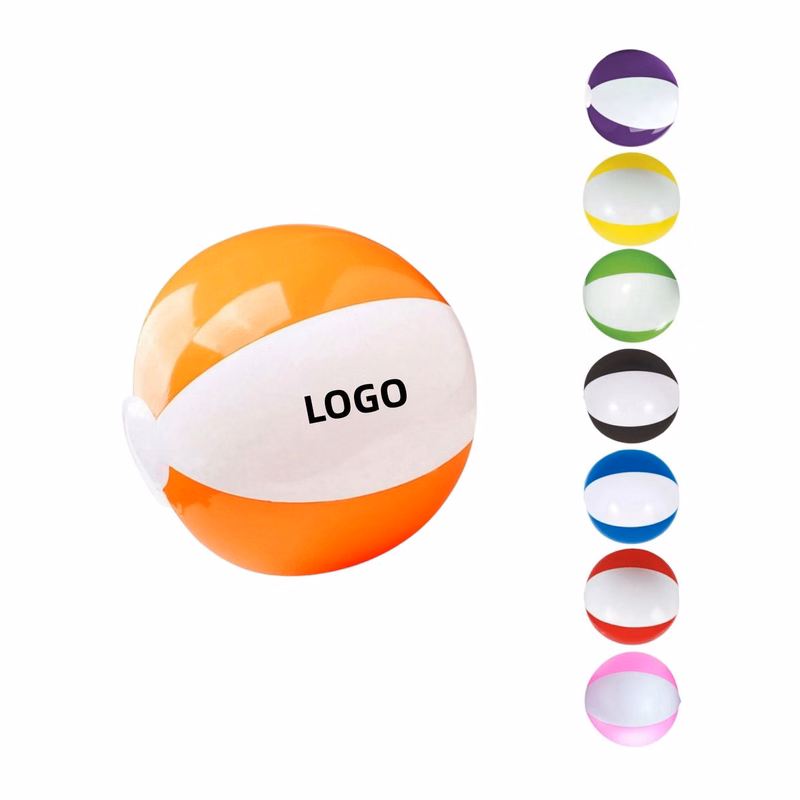 PVC Inflatable Two-Tone Beach Ball