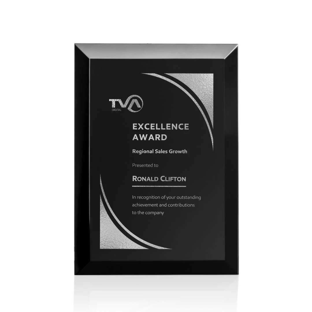 Montserrat Lasered Plaque-Silver 1