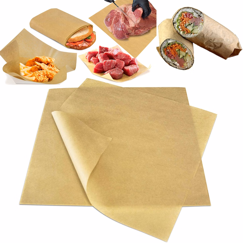 Kraft Food Wrapping Paper Sheets