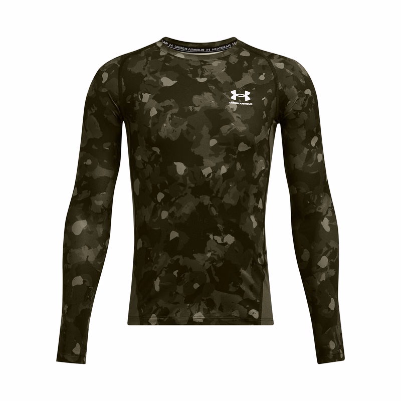 HeatGear Printed Boys' Long Sleeve