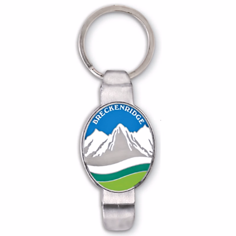 Oval Bottle/Can Opener Key Tag