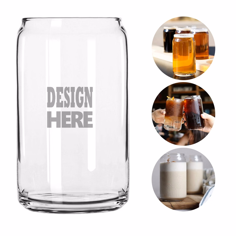 16 Oz. Classic Can Tumbler Glasses