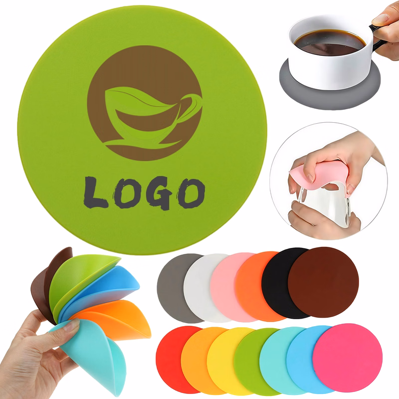 Colorful Silicone Drink Cup Mat