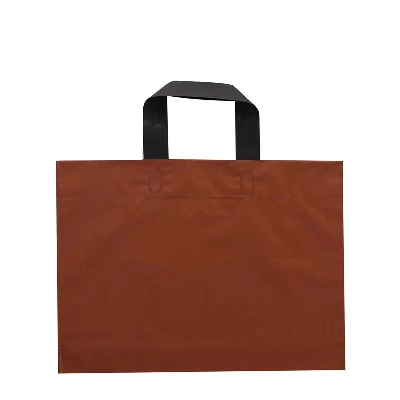 Custom Matte Semi-Transparent EVA Shopping Bag with Die Cut Handles 1