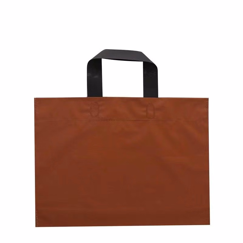 Custom Matte Semi-Transparent EVA Shopping Bag with Die Cut Handles