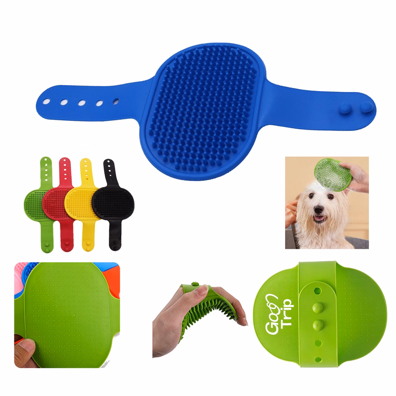 Multi Colored Pet Bath Brush