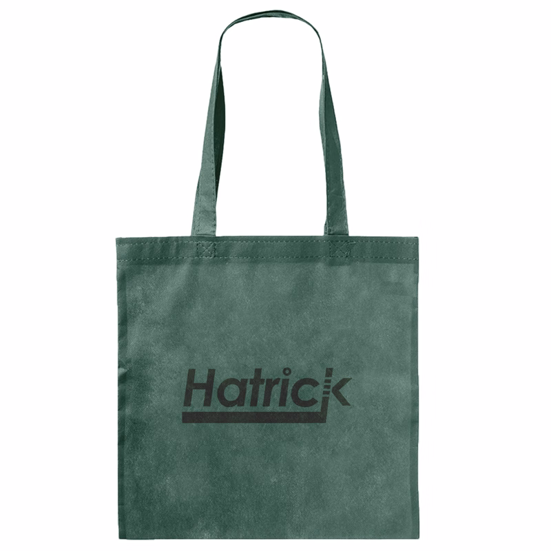 RPET Full Color 80 GSM PP Laminated Non-Woven Tote Bag -