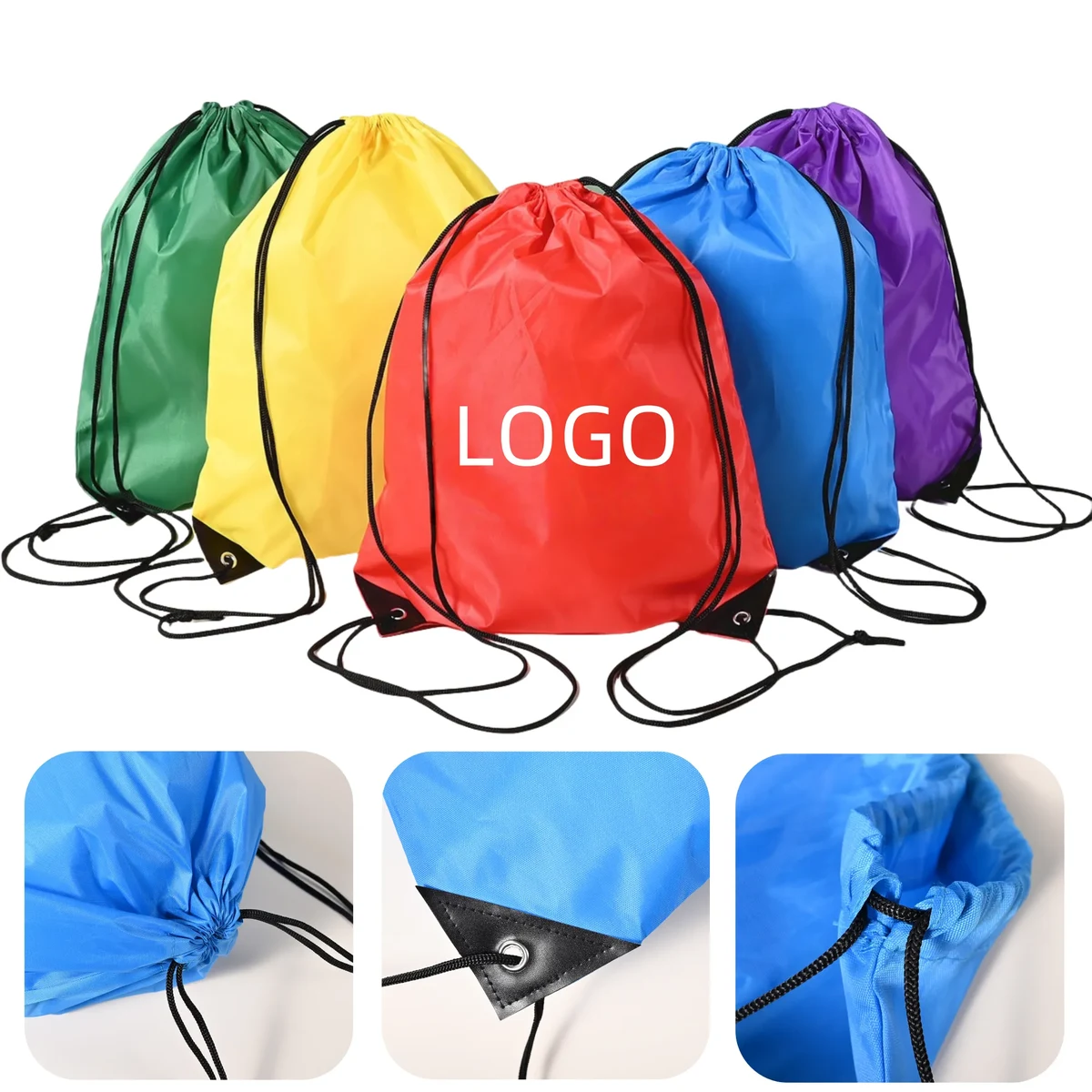 Portable Storage Drawstring Outdoor Backpack 1